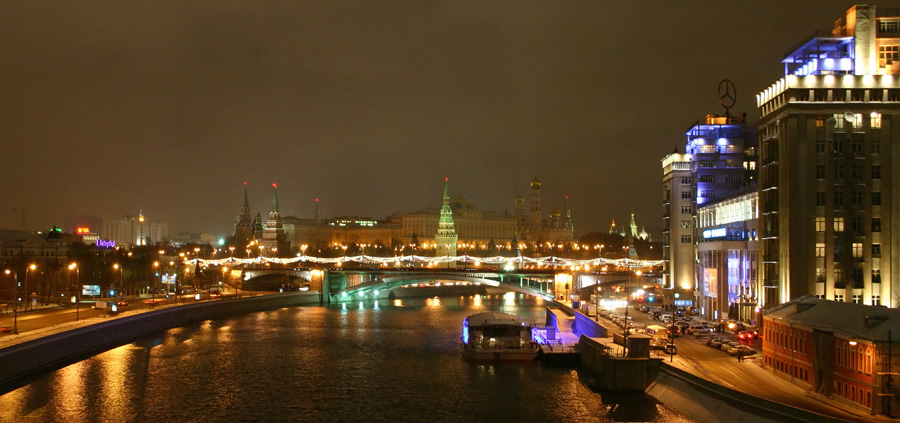 Вид на Кремль