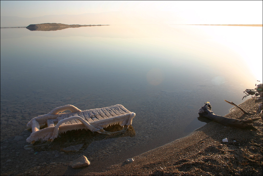 Мертвое море. Рассвет.
