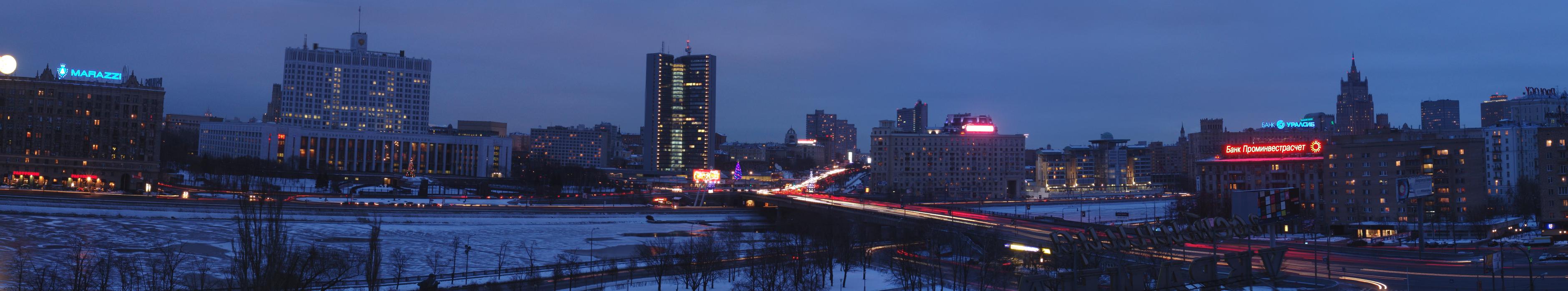 Раннее утро в Москве
