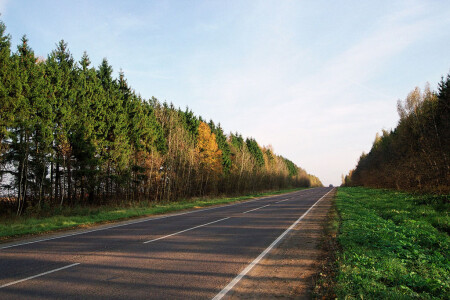 по дороге с облаками