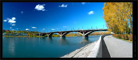 Старый ангарский мост