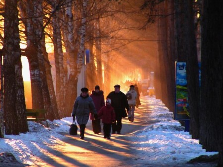 Вечерние лучи