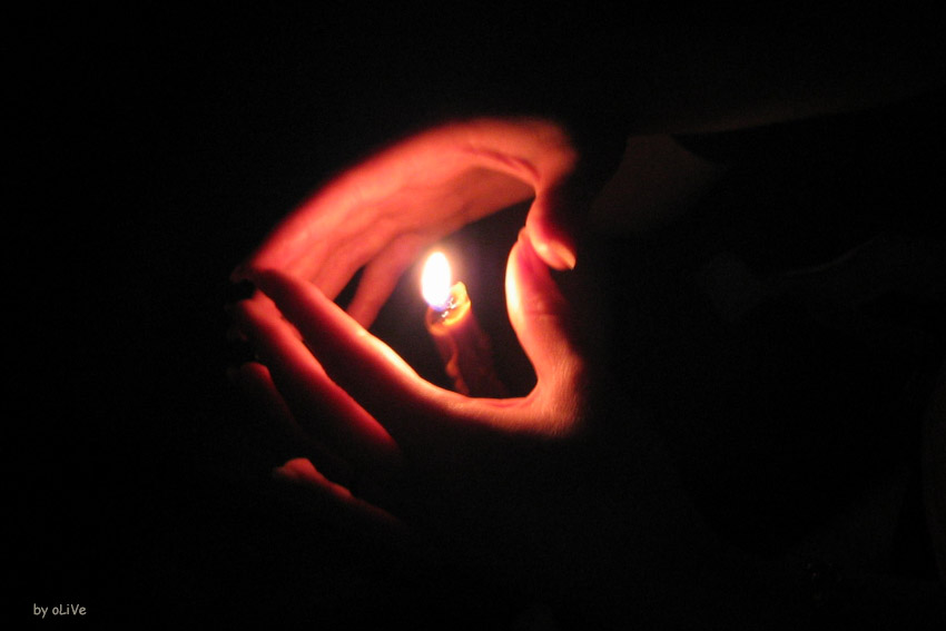 &quot;My lonely heart just like a candle in the dark...&quot;