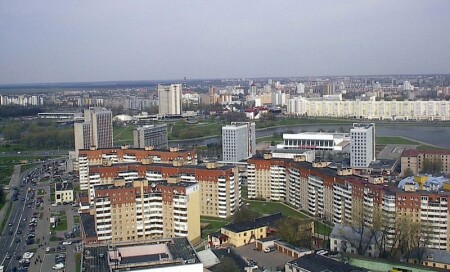 Минск на ладони