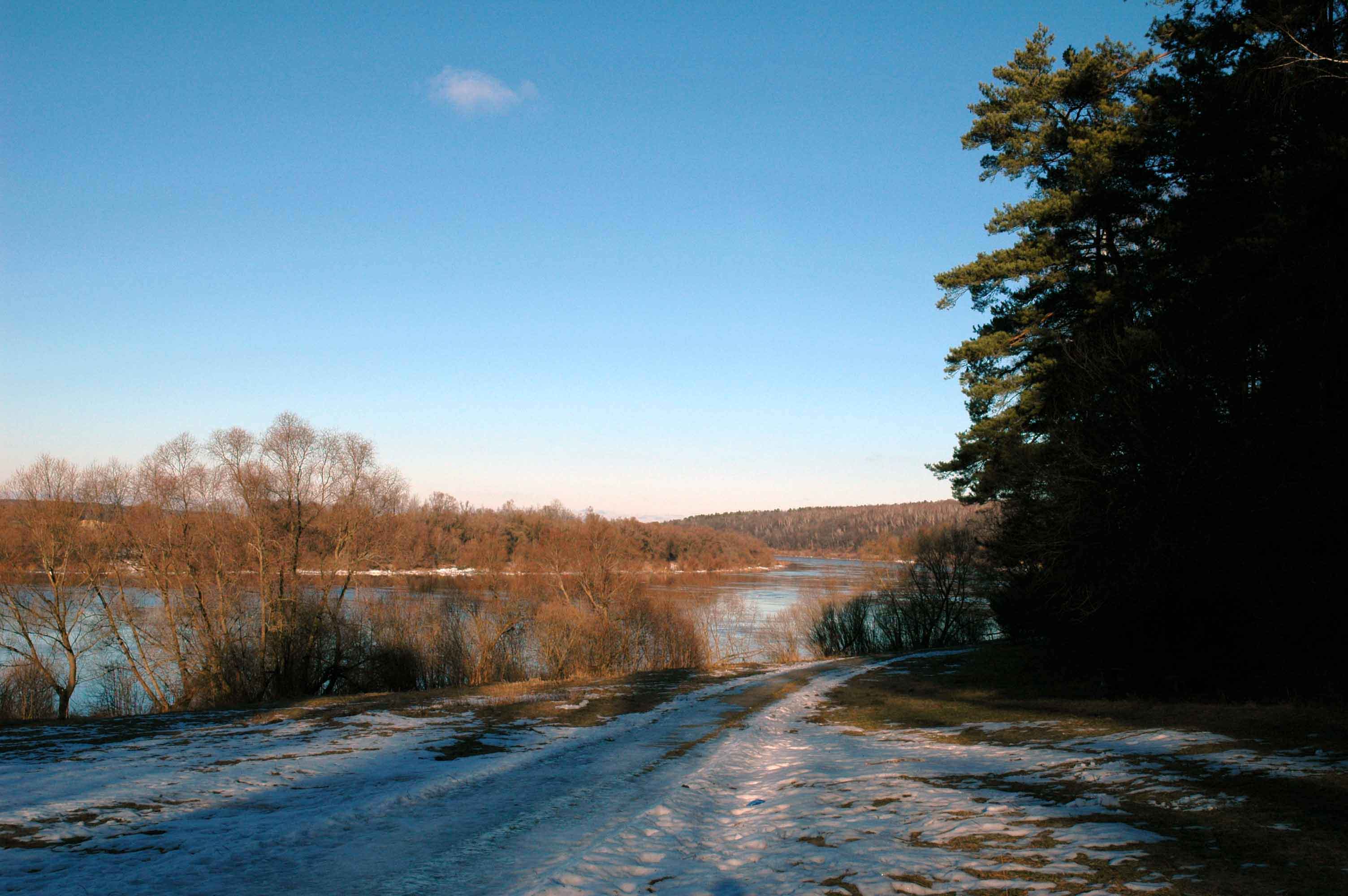 Поленово, Ока, Зима, 2005