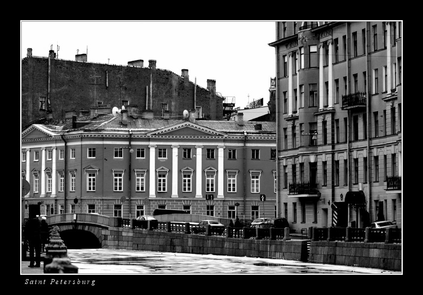 #Черно-белая Мойка#