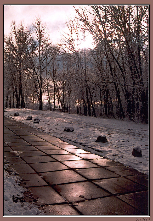 Зима… Оттепель…