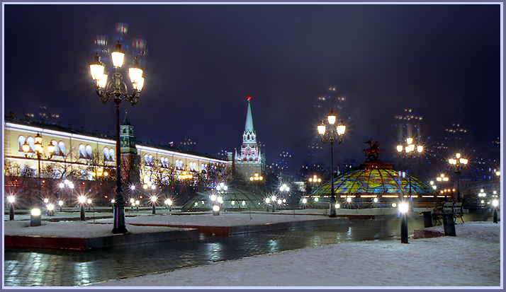 Огни Манежной площади