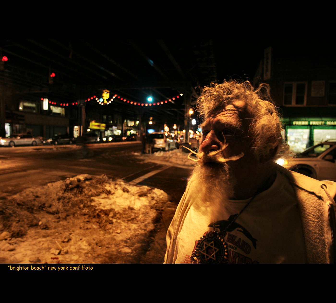 &quot;NIGHT PEOPLE FROM BRIGHTON BEACH&quot; NEW YORK