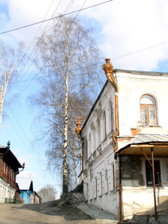 Плес в облаках