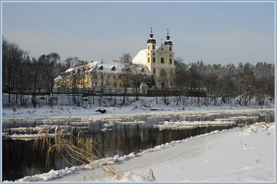 Зима в городе.