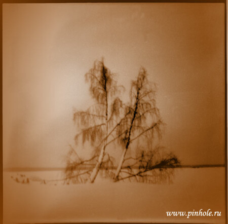 Зима (пинхол-обскура)
