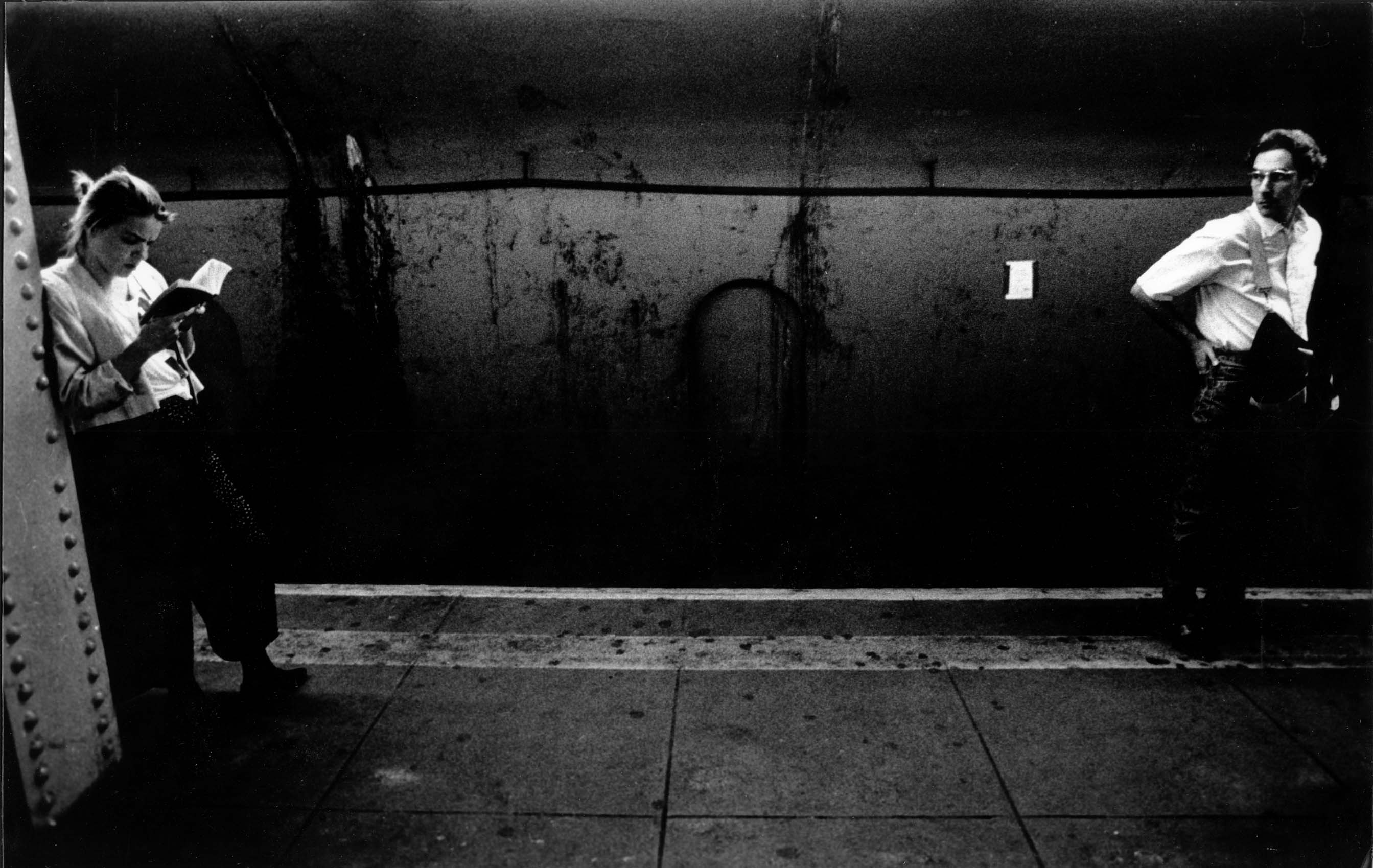 Stolen Glance (New York subway).