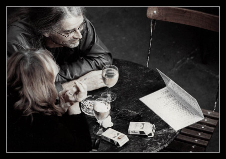 wine and cigarettes