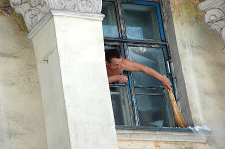 И сдесь насорили черти