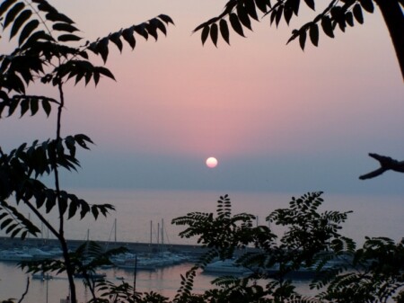 Sunset in Agropoli