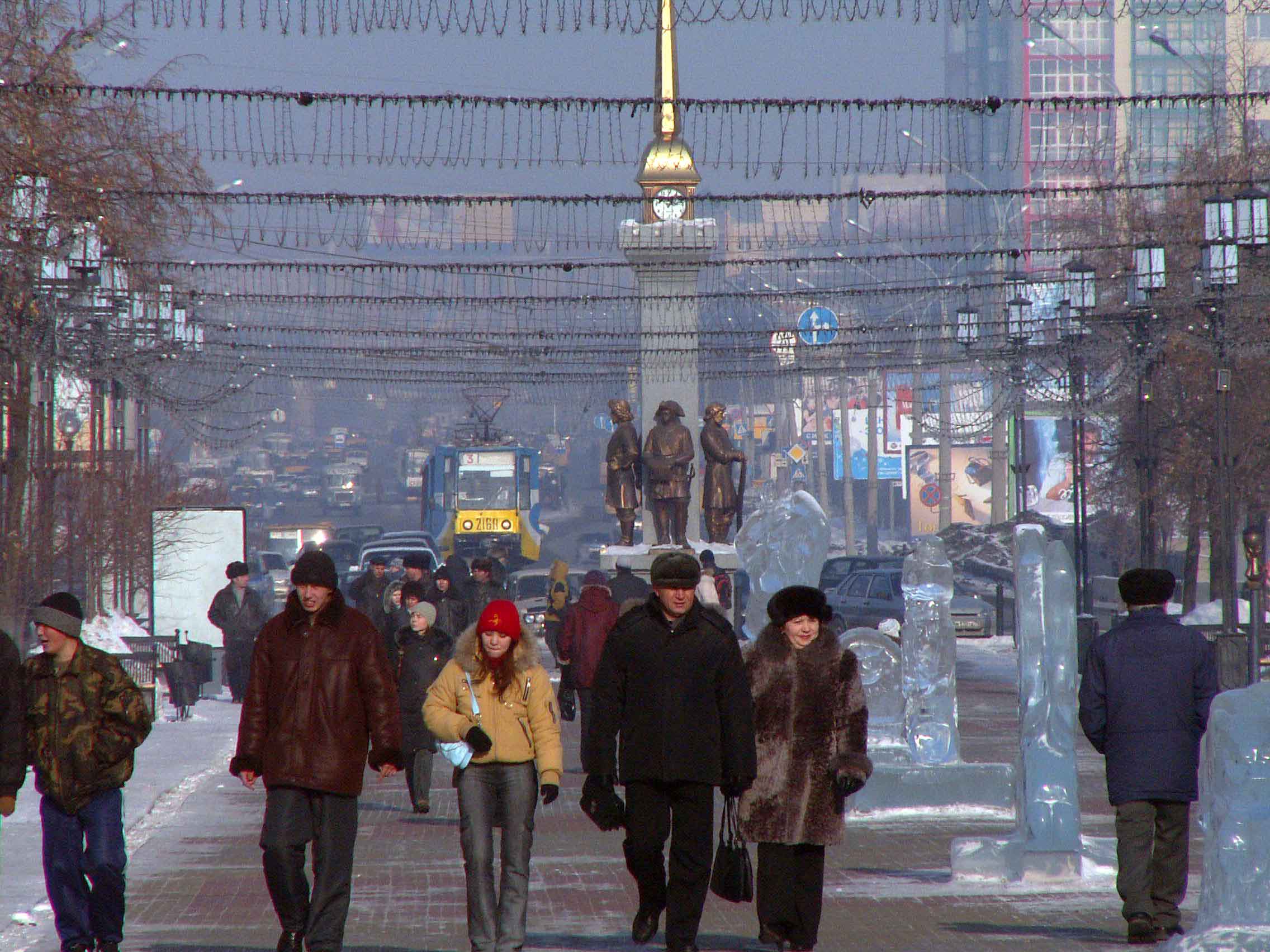 ***(в городе Ч)