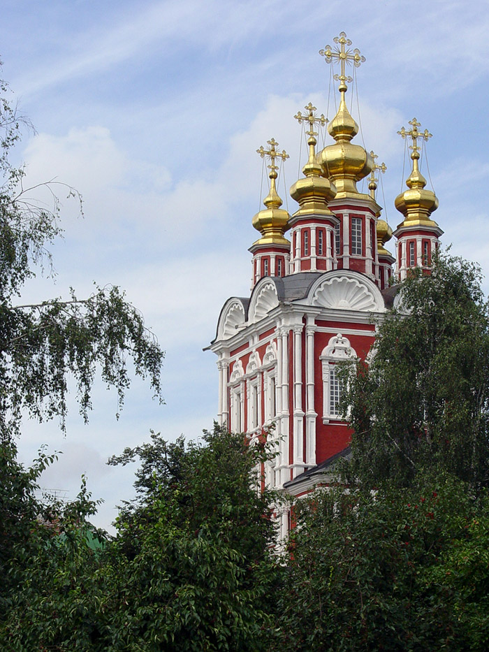 Надвратная церковь Новодевичьего 