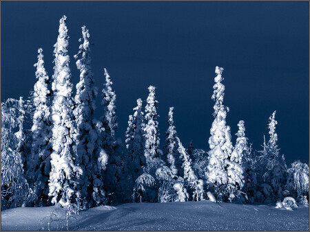 Зима на Полярном круге