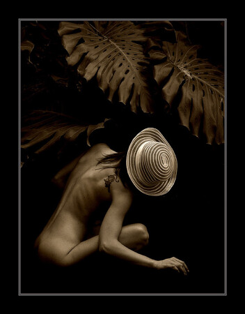 NUDE IN A HAT....