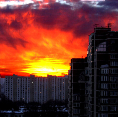 Солнце встает