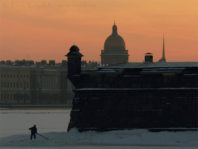 Закат на Петропавловке_2