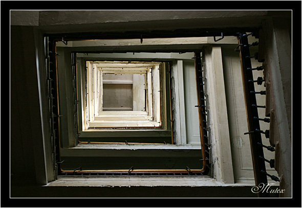 Upstairs...