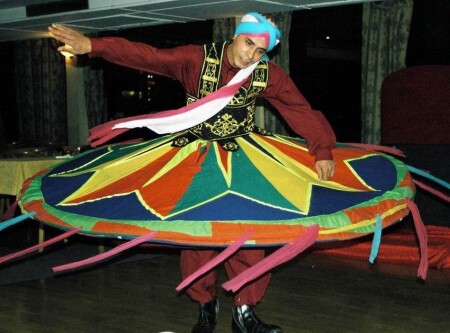 Танец с юбками...