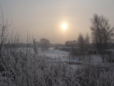 Морозное утро