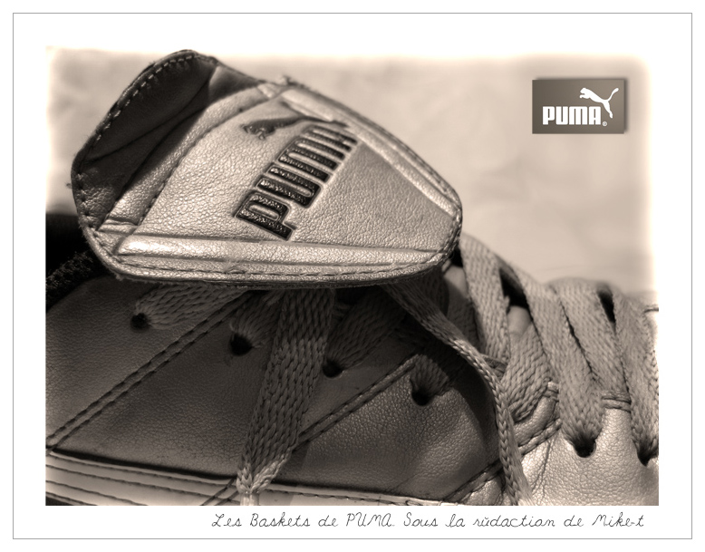 Les baskets de PUMA