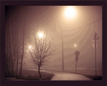 Foggy area...