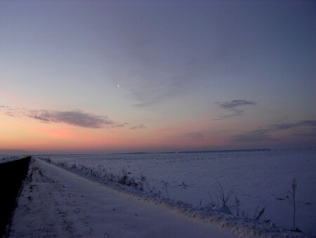 зимний рассвет