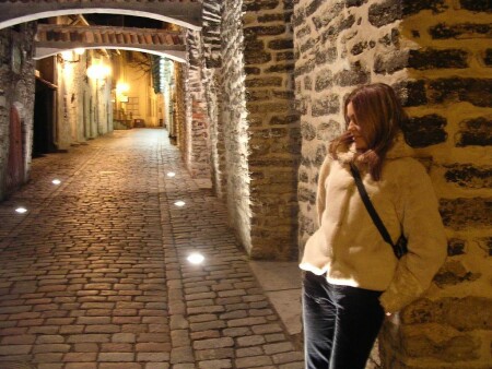 In Old Town By Night