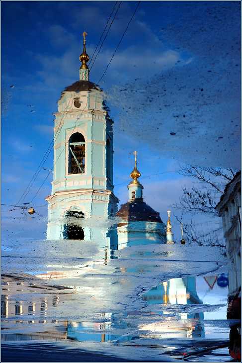 Весна в Москве.