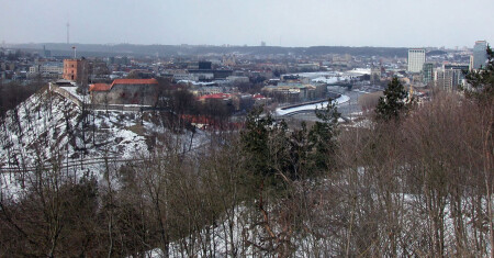 Башня Гедиминаса и Нерис