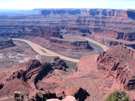 Dead horse point view