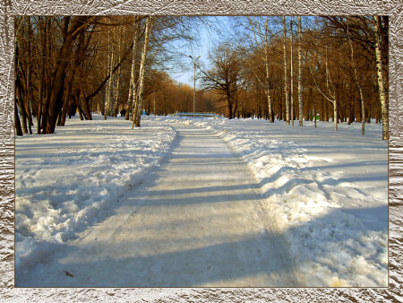 По дорожкам весеннего парка...