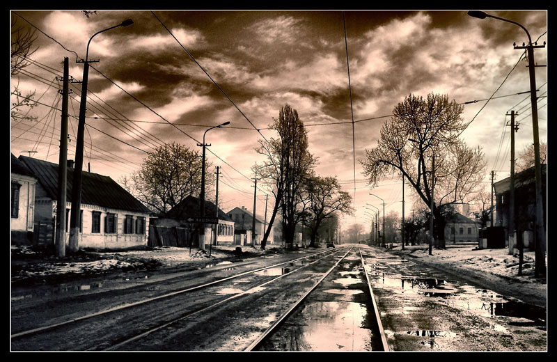 Улицы разбитых фонарей...