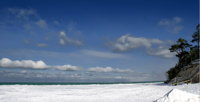 Зимнее море