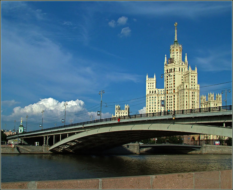 Как Яуза впадала в Москву-реку
