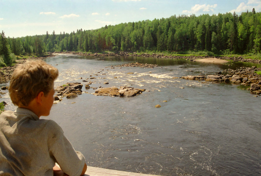 Река Водла (вечер)
