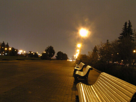 Ночной сквер