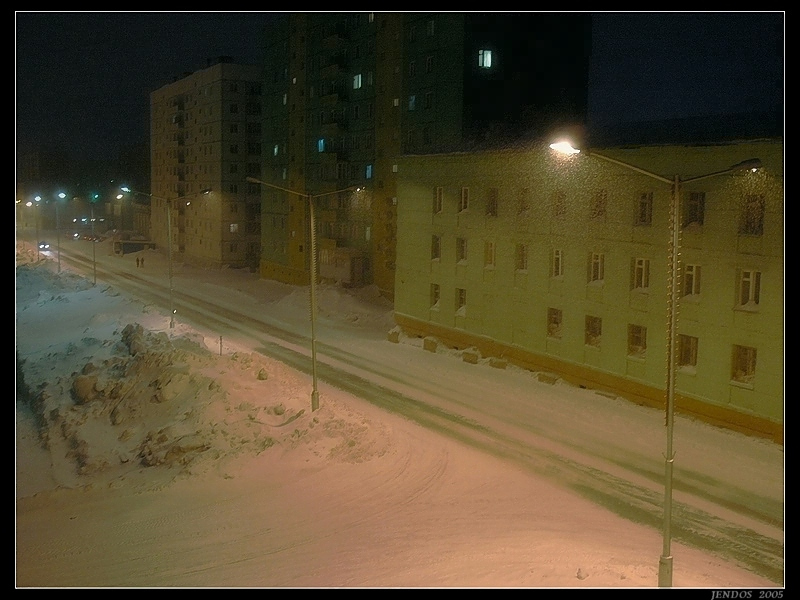 Cнегопад апрельской ночью,,,