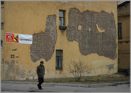 В хорошую погоду эта сторона солнечная