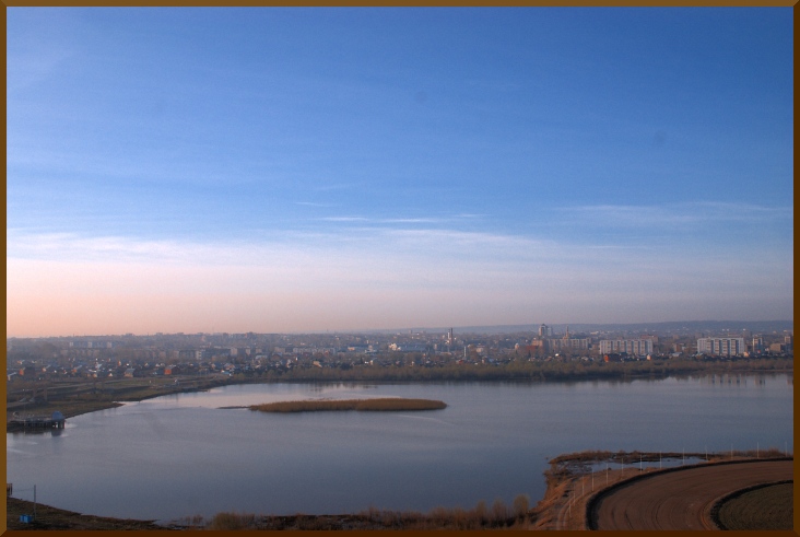 Утренний город Альметьевск