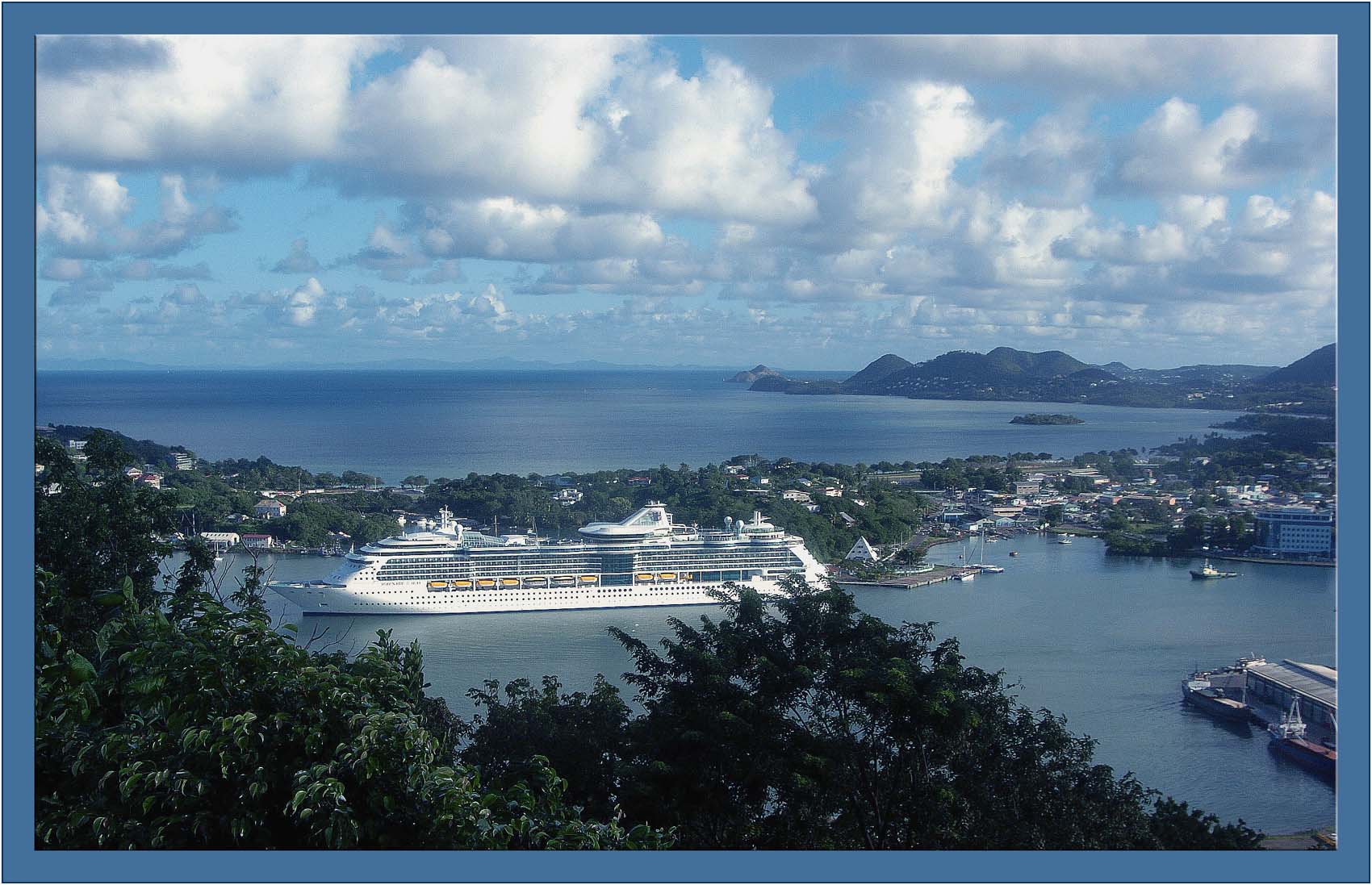 St. Lucia, Южные Карибы.