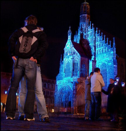 Blue night, Nuernberg