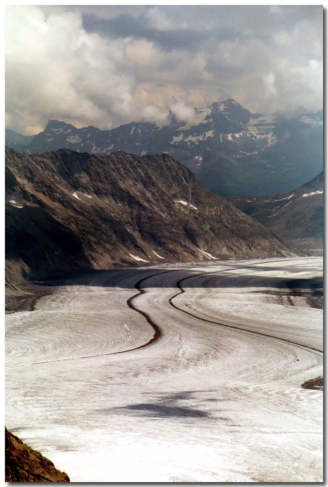 Aletschgletscher-1 , Jungfraujoch
