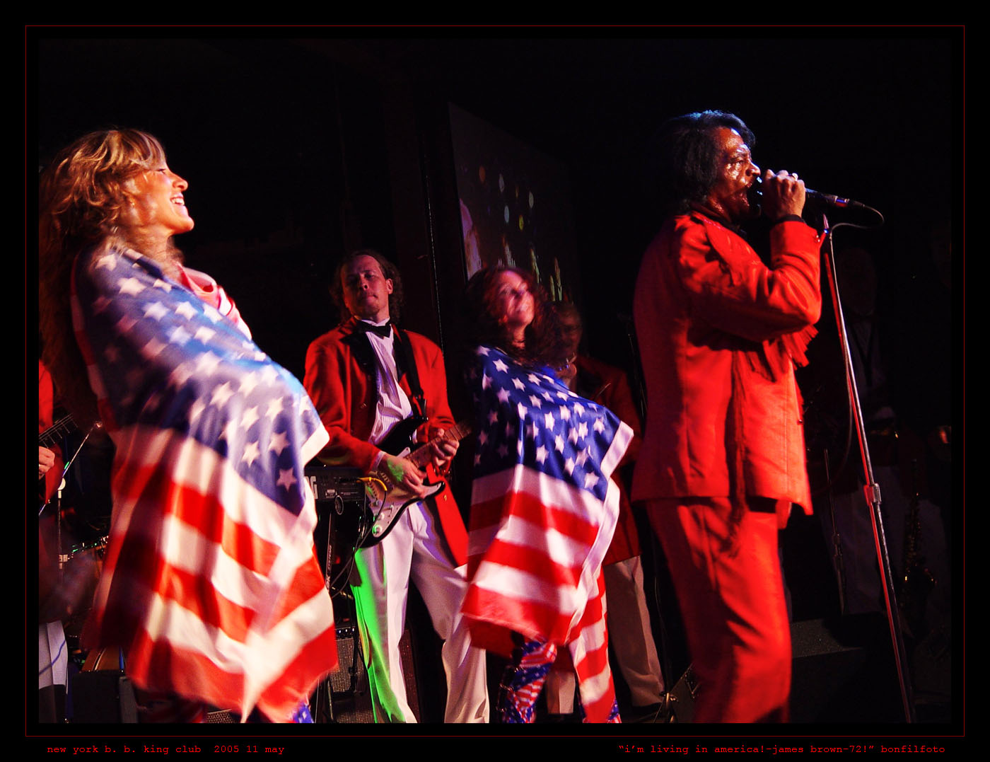 &quot; LIVING IN AMERICA&quot; NEW YORK
