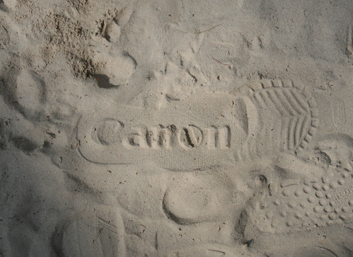 Canon was here!